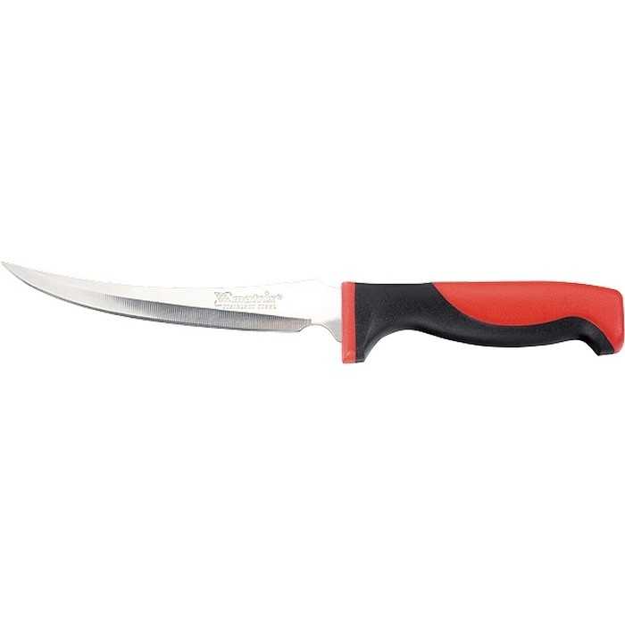 Нож рыбака "FILLET KNIFE" small, 150 мм, двухкомпонентная рукоятка, пластиковые ножны Matrix Kitchen Ножи туристические фото, изображение