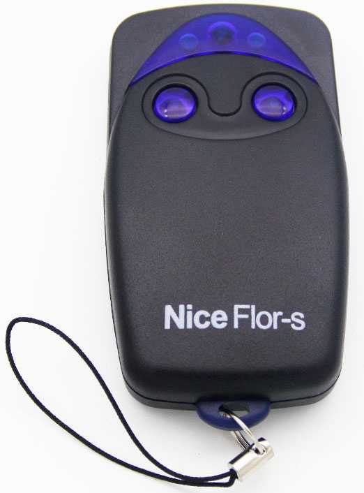 NICE FLO2R-S Элементы управления фото, изображение