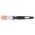 Кисть флейцевая "Стандарт", 25 х 6 мм, натуральная щетина, пластиковая ручка Сибртех Кисти флейцевые фото, изображение